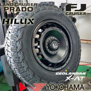 ラングラー JL JK タイヤホイールセット 17インチ SwaGGer YOKOHAMA ジオランダー X-AT 265/65RR17 265/70R17 285/70R17｜wat