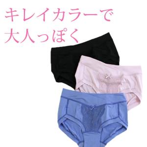 マタニティ ストレッチレースショーツ 浅はき ...の詳細画像1