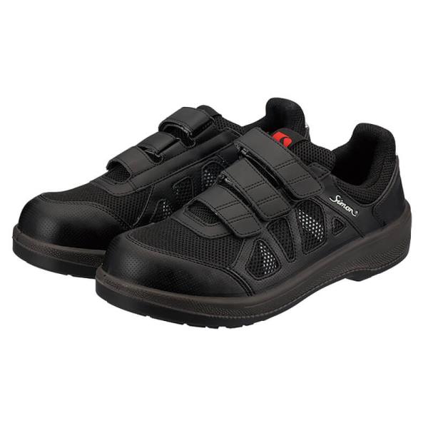 安全靴 8918 ブラック 23.5-28.0cm EEE シモン Simon JSAA規格 A種認...