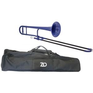 ZO(ゼットオー) TTB-10 テナートロンボーン ダークブルー アウトレット プラスチック 細管 tenor trombone Dark Blue　北海道 沖縄 離島不可｜watanabegakki