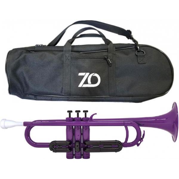 ZO(ゼットオー) トランペット TP-04BK パープル 出荷前調整品 アウトレット プラスチック...