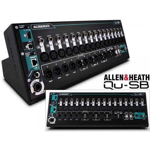 ALLEN＆HEATH(アレンアンドヒース) QU-SB   18入力 コンパクトデジタルミキサー【...
