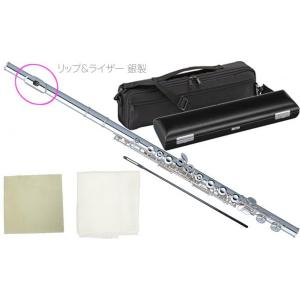 Pearl パール PF-665E フルート 頭部管銀製 オフセット カバードキィ E