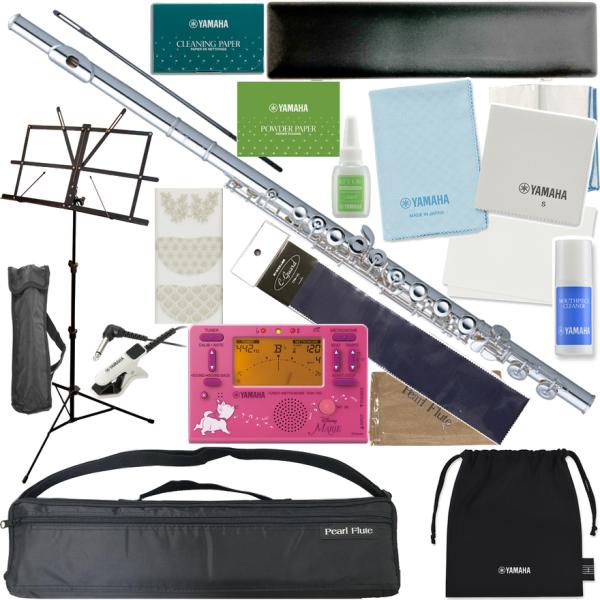 Pearl Flute PF-525E フルート ブリランテ リッププレート銀製 銀メッキ Eメカニ...