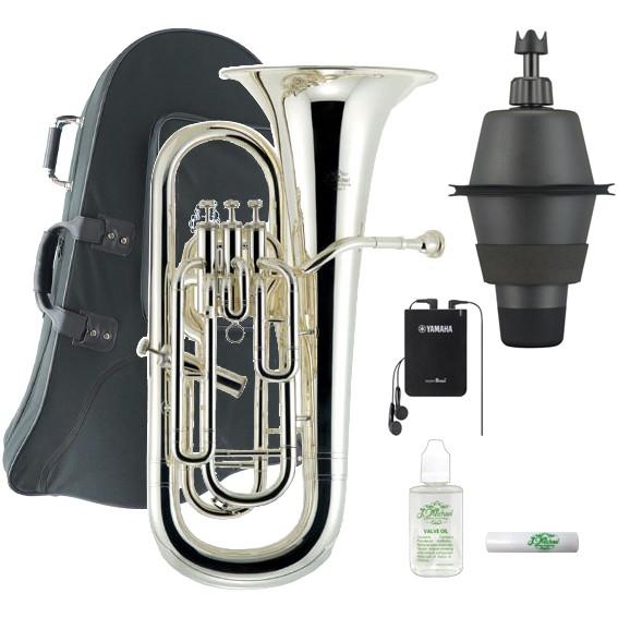 J Michael 3年保証 EU-1700S ユーフォニアム 銀メッキ  4ピストン シルバー サ...