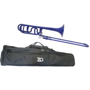 ZO トロンボーン 太管 TB-10 ダークブルー アウトレット プラスチック テナーバストロンボーン tenor bass trombone dark blue　北海道 沖縄 離島不可