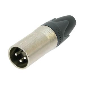 NEUTRIK(ノイトリック) NC3MXX-B ◇ 3ピン XLR コネクター (オス) 黒