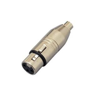 JEUME(ジューム) CA314 ◆ 変換アダプター ・XLR(メス) - RCA(メス)【3月2...