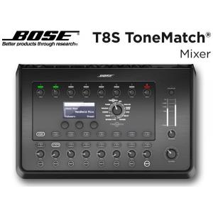 BOSE(ボーズ) T8S ToneMatch Mixer  ◆ BOSEオリジナルのエフェクトを内蔵した小型8chデジタルミキサー｜watanabegakki