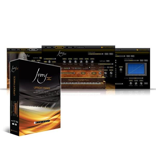 Synthogy(シンソジー) Ivory II Upright Pianos  ピアノ音源 アップ...