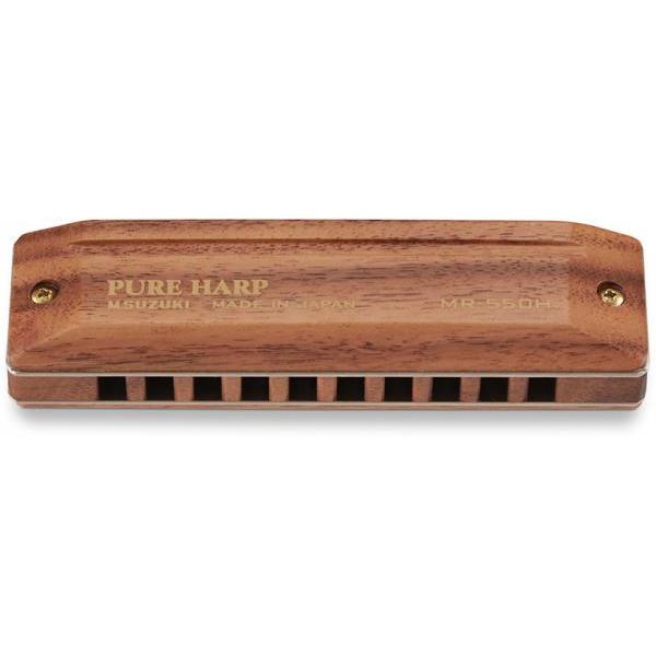 SUZUKI(スズキ) MR-550H PURE HARP F♯ メジャー 木製ボディ 10穴 ハー...