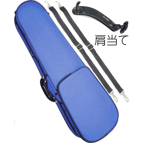 CarloGiordano TRC-100C ブルー 分数 4分の1 バイオリン ケース リュック ...