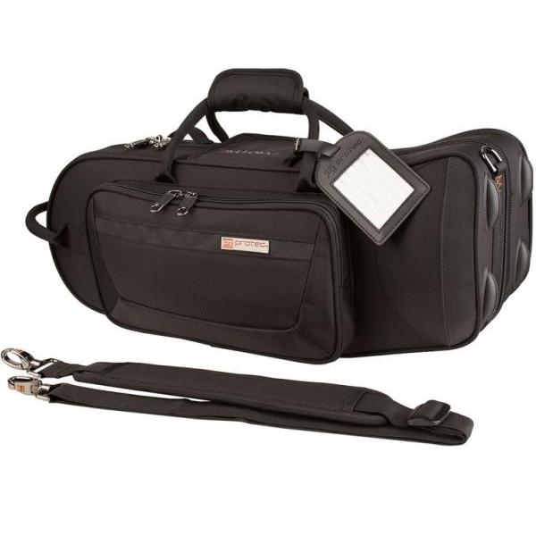 PROTEC PB-301TL トランペット ケース ブラック ショルダー 管楽器 セミハードケース...