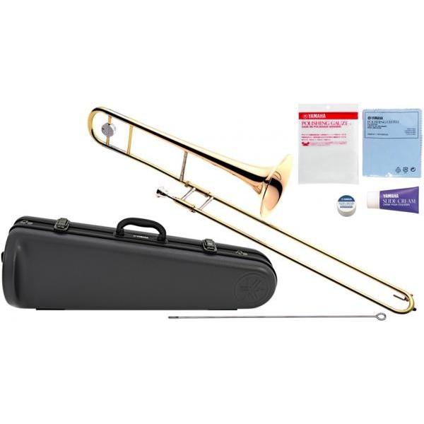 YAMAHA(ヤマハ) YSL-455G テナートロンボーン ゴールドブラスベル B♭ デュアルボア...