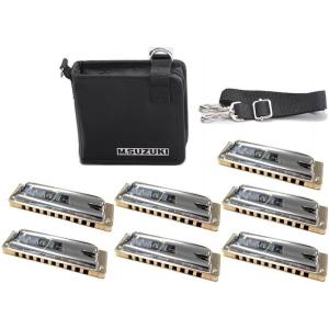 HOHNER(ホーナー) ブルースハーモニカ 7本 ブルースバンド セット 10穴