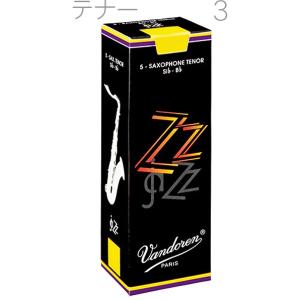 vandoren(バンドーレン) SR423 テナーサックス ZZ リード 3番 1箱 5枚 ズイーズイー Tenor saxophone reeds jazz 3.0　北海道 沖縄 離島不可｜watanabegakki
