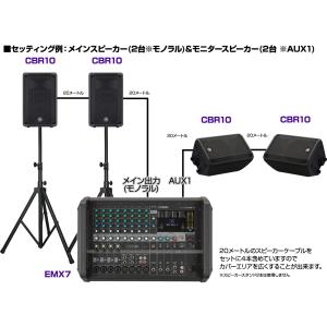 YAMAHA(ヤマハ) スピーカー4台 EMX...の詳細画像4