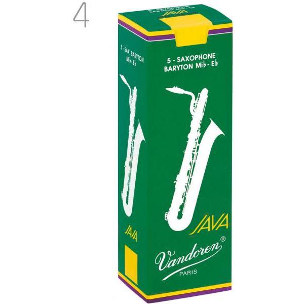 vandoren(バンドーレン) SR344 バリトンサックス JAVA グリーン リード 4番 1...