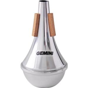 TOM CROWN(トムクラウン) トランペット ジェミニ ストレート ミュート オールアルミ GEM-A Bb C管 trumpet mute GEMINI ALL Aluminum　北海道 沖縄 離島不可｜watanabegakki