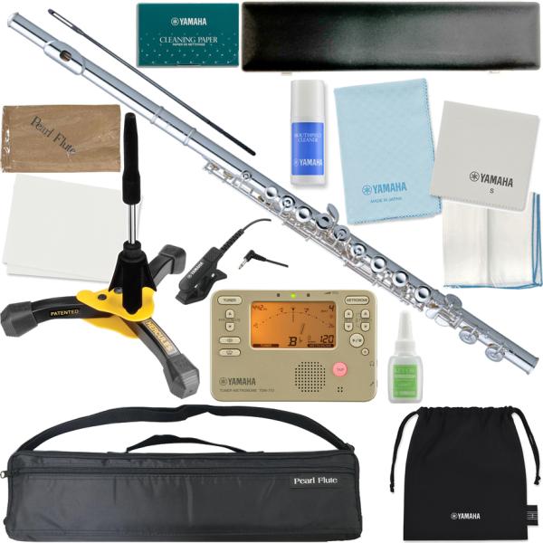 Pearl Flute(パールフルート) PF-525E フルート リッププレート ライザー 銀製 ...