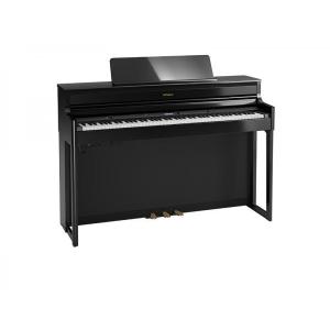 Roland(ローランド) 電子ピアノ HP704-PES 黒塗鏡面艶出し仕上げ 88鍵盤 ピアノタッチ 据え置きタイプ【受注後納期連絡／代引き不可 】