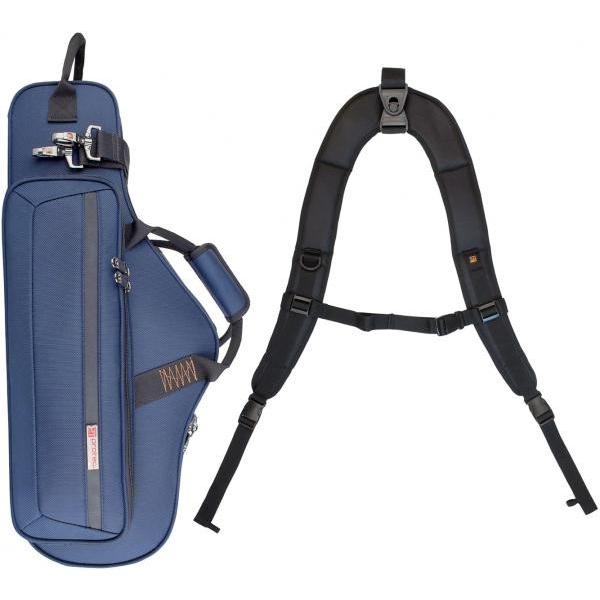 PROTEC PB-304CT ネイビー ブルー アルトサックス ケース セミハードケース ショルダ...