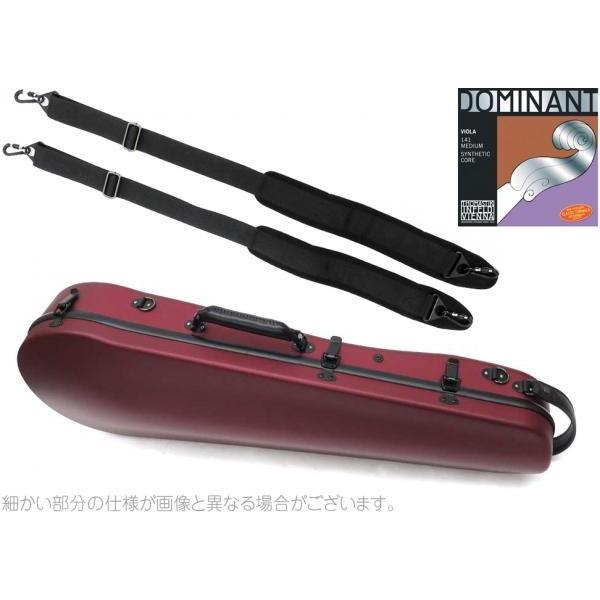 Carbon Mac CFA-2 サテン ビオラ ケース S-WRD ワインレッド viola ha...
