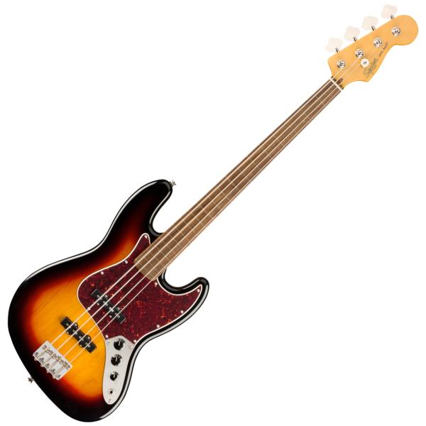 SQUIER(スクワイヤー) Classic Vibe 60s Jazz Bass Fretless...