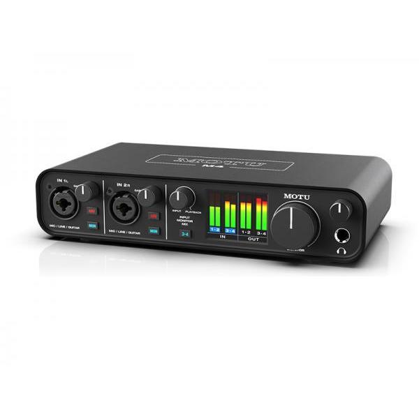 MOTU(マーク オブ ザ ユニコーン) M4 オーディオインターフェイス DAW DTM 配信 正...
