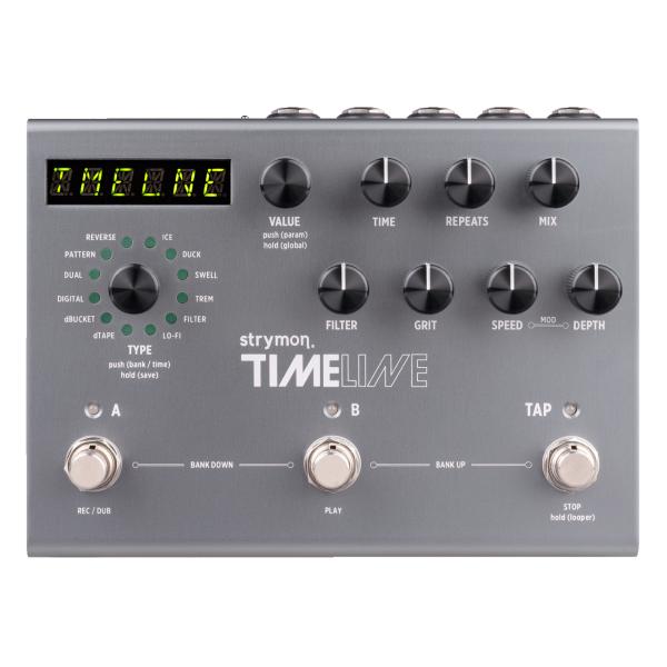 strymon(ストライモン) TIMELINE エフェクター ディレイ MIDIプログラム 定番