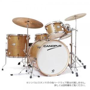 Canopus(カノウプス) YAIBA II GROOVE KIT Antique Natural Matt LQ 刃II【 ドラムセット 生ドラム 】｜watanabegakki