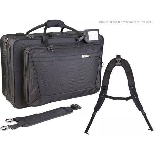 PROTEC IP301T トランペット トリプルケース ブラック 3本 セミハード バックパック ...