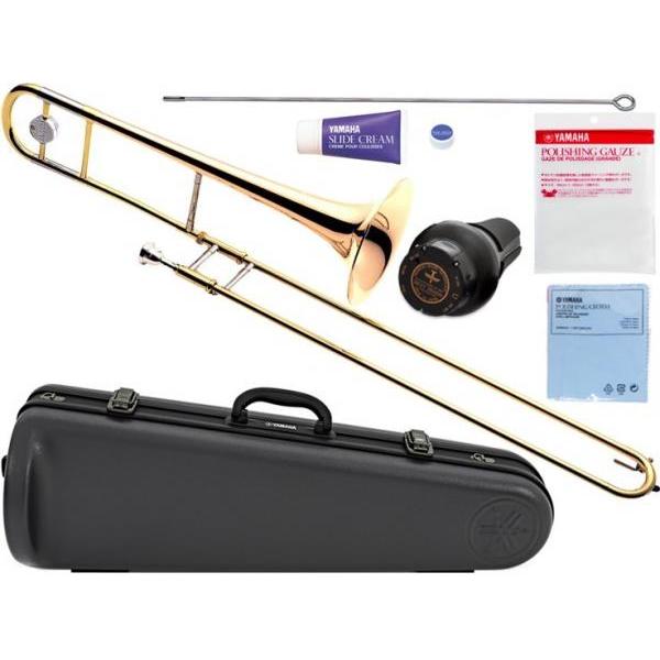 YAMAHA(ヤマハ) YSL-455G テナー トロンボーン ゴールドブラスベル デュアルボア 管...