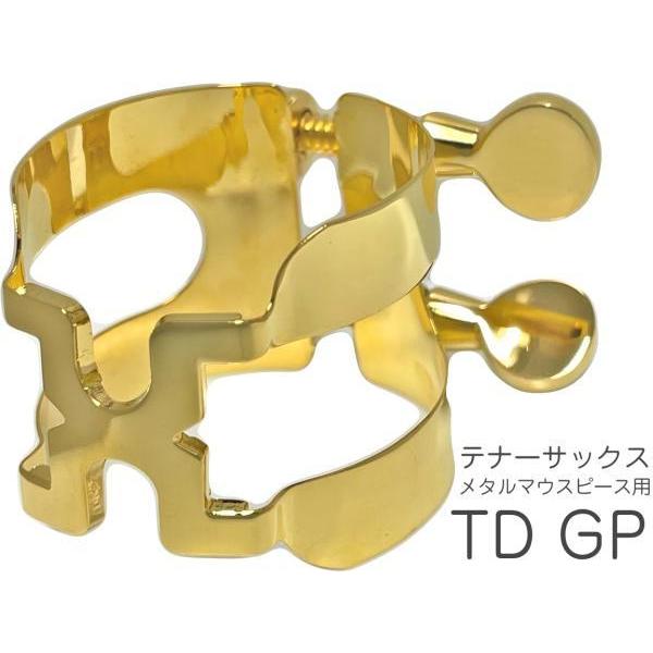 HARRISON(ハリソン) リガチャー テナーサックス TD 金メッキ メタル デュコフ用 TDG...