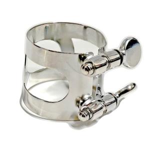 Buffet Crampon(クランポン) BCK100-295 リガチャー B♭ クラリネット 銀メッキ SP 正締め Bb clarinet Ligature SP Silver plated　北海道 沖縄 離島不可｜watanabegakki