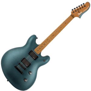 SQUIER(スクワイヤー) Contemporary Active Starcaster Gunmetal Metallic セミアコ スターキャスター エレキギター 【春特価！ピック20枚プレゼント 】｜watanabegakki