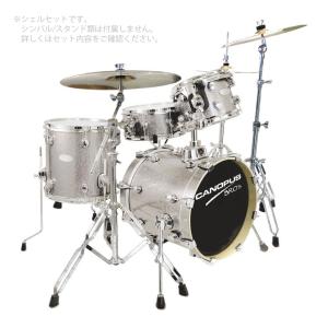 Canopus(カノウプス) BRO'S KIT SK-16 Platinum Quartz 【 ドラムセット 生ドラム 】｜watanabegakki