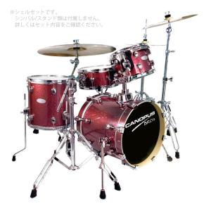 Canopus(カノウプス) BRO'S KIT SK-16 Platinum Ruby 【 ドラムセット 生ドラム 】｜watanabegakki