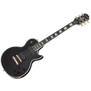 Epiphone(エピフォン) Matt Heafy Les Paul Custom Origins Ebony レスポール・カスタム マシュー・キイチ・ヒーフィー  【春特価！ピック20枚プレゼント 】｜watanabegakki