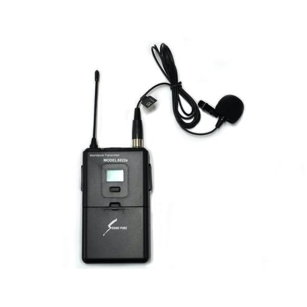 SOUNDPURE(サウンドピュア) WTMBKmk3-V8022e ◆ ボディパック 送信機＋黒色...