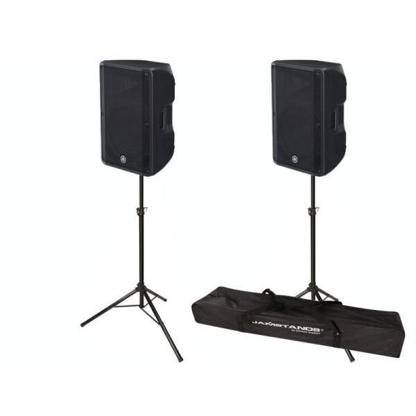 YAMAHA(ヤマハ) DBR15 2本 + スピーカースタンド(JS-TS50-2)セット