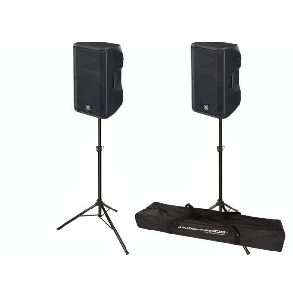 YAMAHA(ヤマハ) DBR12 2本 + スピーカースタンド(JS-TS50-2)セット