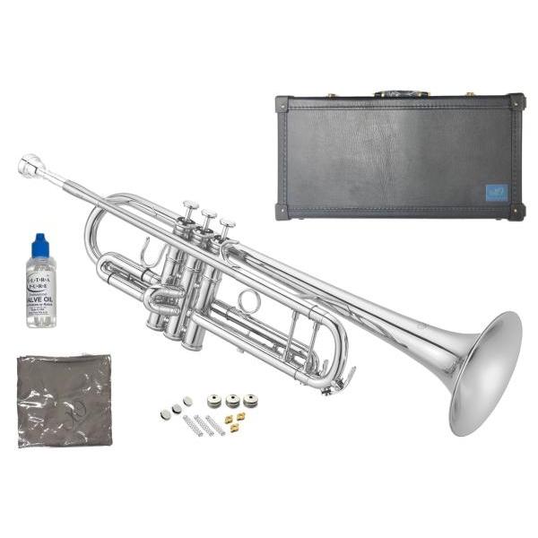 XO(エックスオー) 1602S トランペット 銀メッキ シルバー イエローブラス 管楽器 B♭ T...