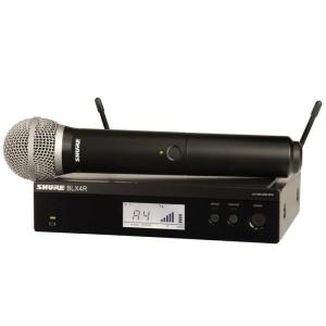 SHURE(シュア) BLX24R/PG58 ◆ ハンドヘルド型 ワイヤレスシステム ラックマウント型受信機｜watanabegakki