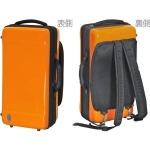 bags(バッグス) EF2TRFH OR トランペット フリューゲルホルン ダブルケース オレンジ ハードケース　北海道 沖縄 離島 代引き 同梱不可