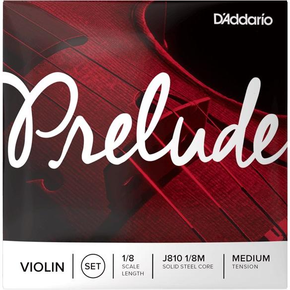 D&apos;Addario(ダダリオ) J810 1/8M プレリュード バイオリン弦 1/8サイズ 4本 ...