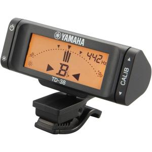 YAMAHA(ヤマハ) TD-38S クロマチックチューナー クリップタイプ Sサイズ 管楽器 音合わせ チューナー CLIP-ON CHROMATIC TUNER　北海道 沖縄 離島不可｜watanabegakki