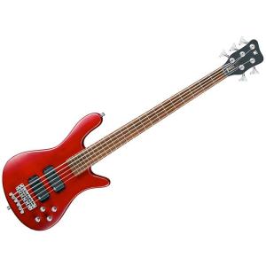 Warwick(ワーウィック) Rockbass Streamer Standard 5st Burgundy Red Transparent  ロックベース ストリーマー 5弦ベース 特価品｜watanabegakki