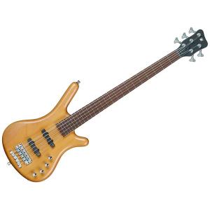 Warwick(ワーウィック) RockBass Corvette Basic 5st Honey Violin Transparent ロックベース コルベット 5弦ベース 特価品｜watanabegakki