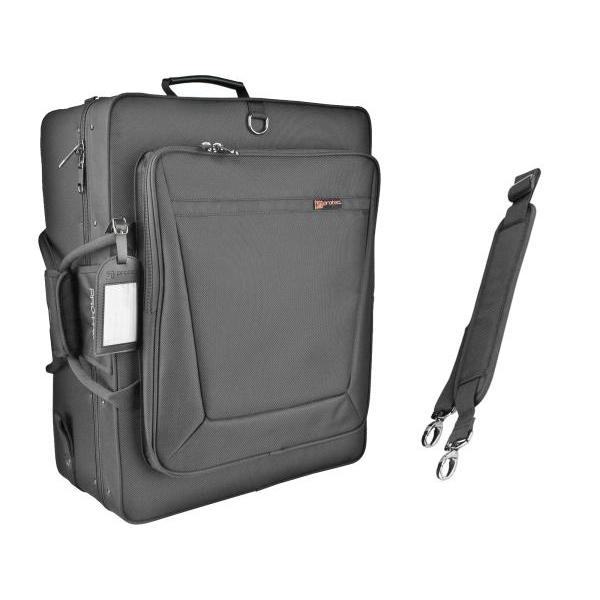 PROTEC IP301Q トランペット クワッドケース ブラック セミハードケース ショルダー ス...